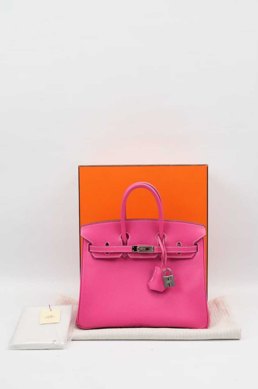 Hermès Birkin 30 Epsom Leather PHW Rose Tyrien